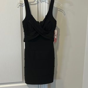 Bodycon Bandage Style Black Dress